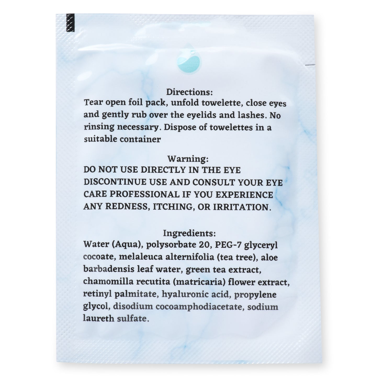 HylaWipe™ Tea Tree Eyelid Wipes image 7