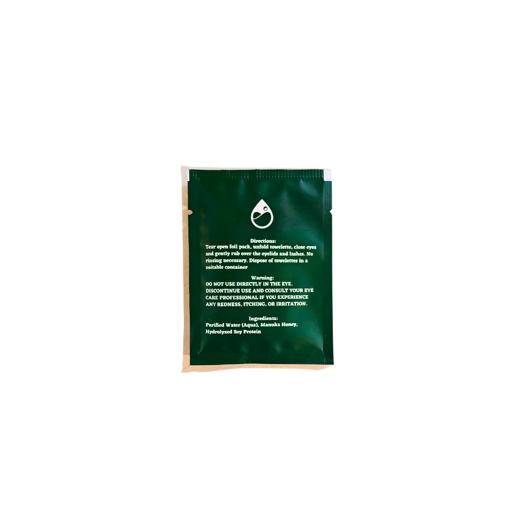 NeutraWipe Eco Manuka Honey Eyelid Wipes Sample (Limit 1) image 4