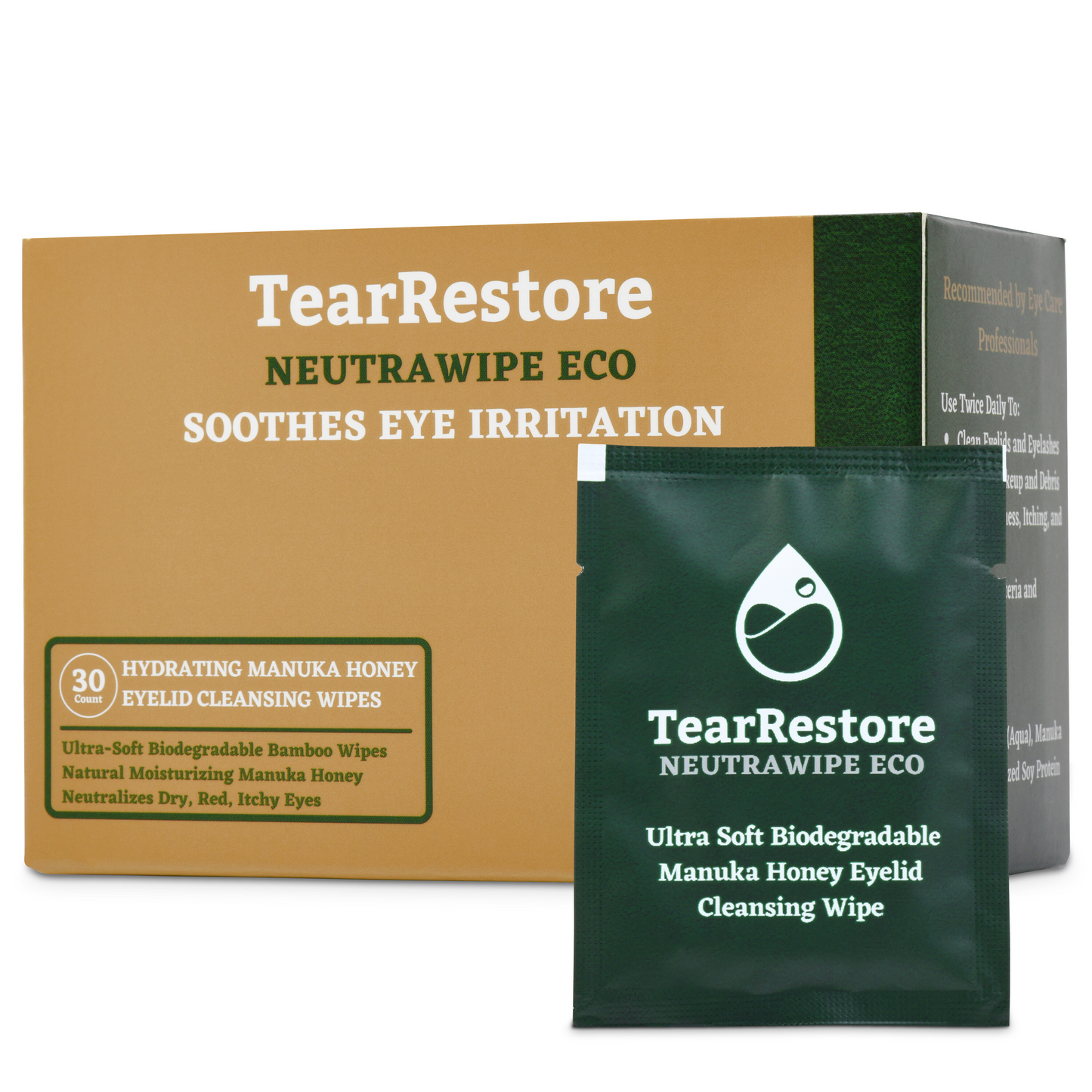 NeutraWipe Eco Eyelid Wipes image 0