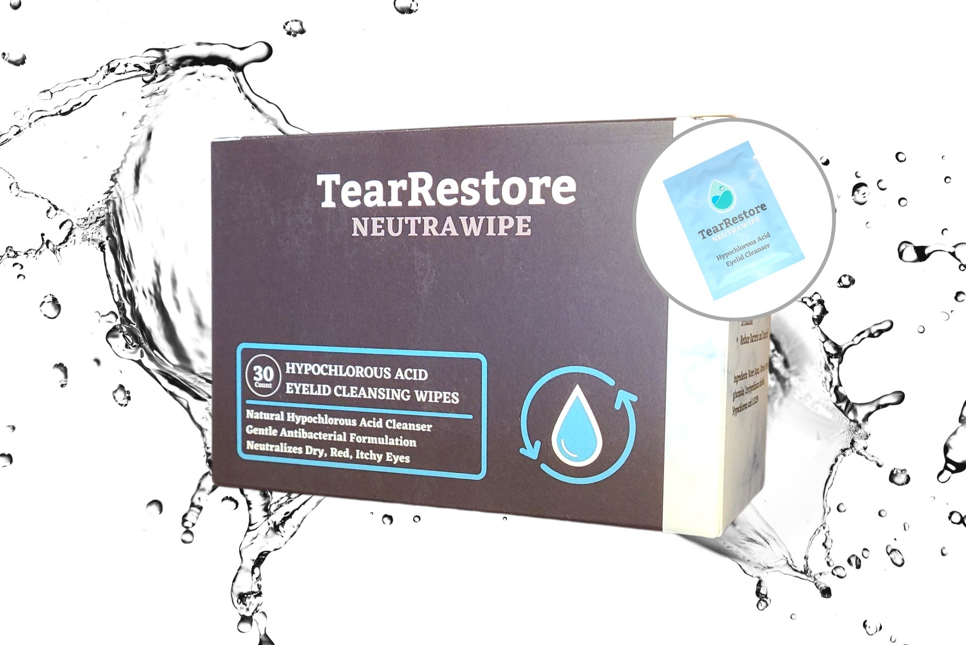 TearRestore Eyelid Wipes Sample (Limit One) image 3