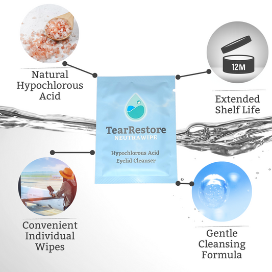 TearRestore Eyelid Wipes Sample (Limit One) image 1