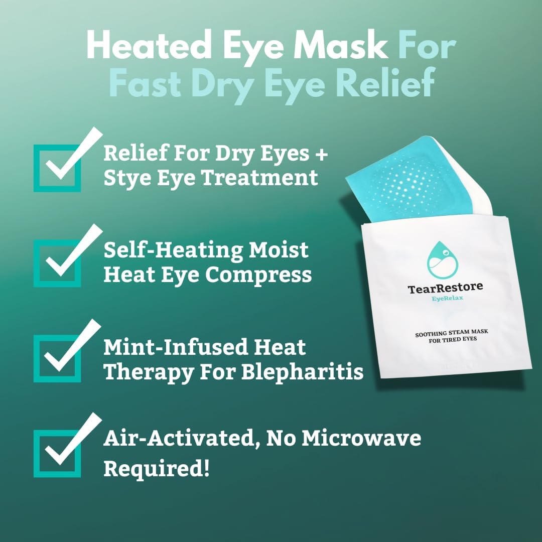 TearRestore EyeRelax Steam Mask (Set of 10)
